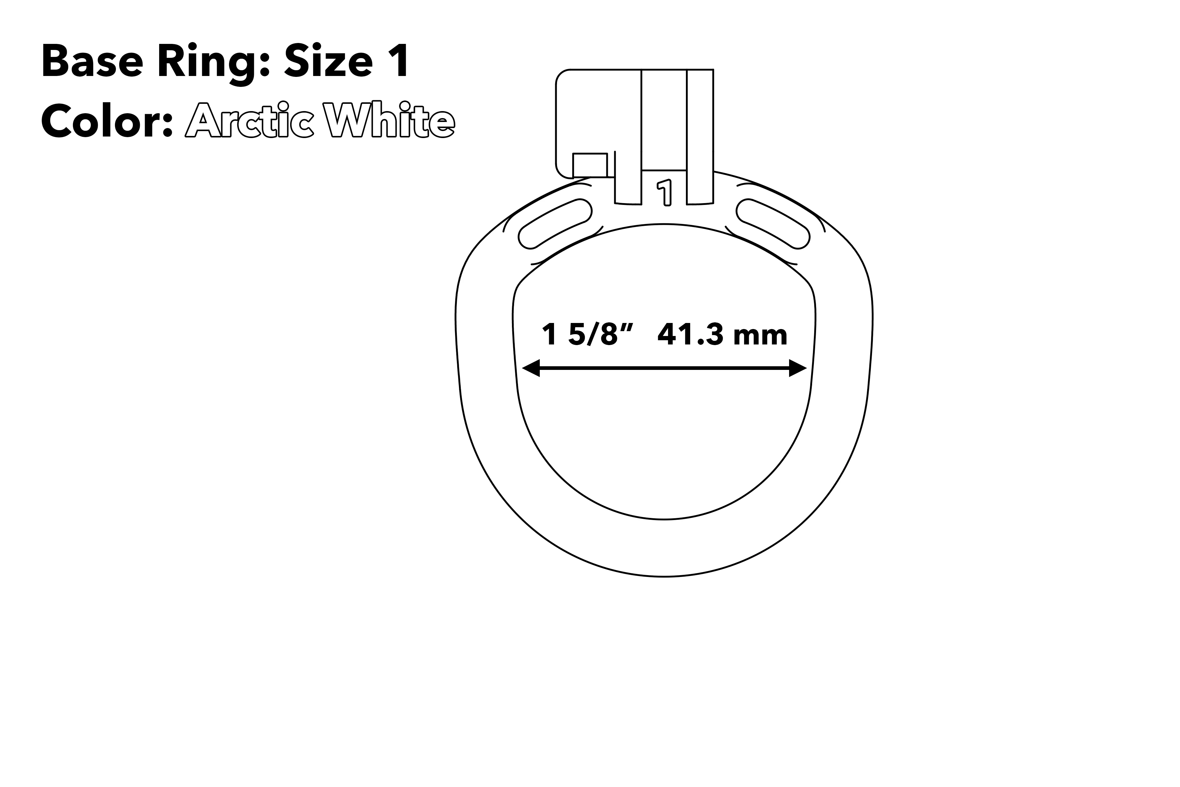 Base Ring (Arctic White) - Image 4