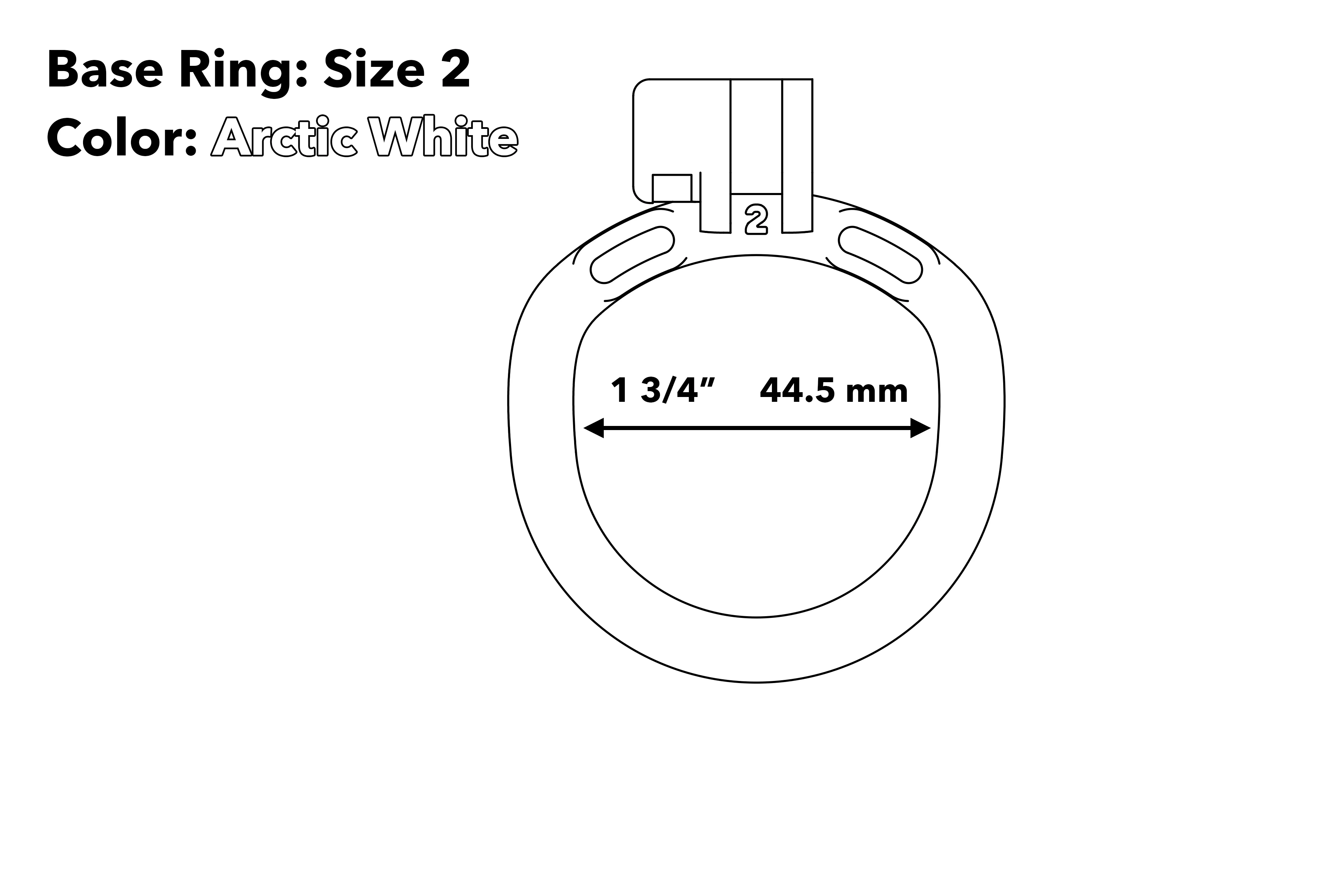 Base Ring (Arctic White) - Image 5
