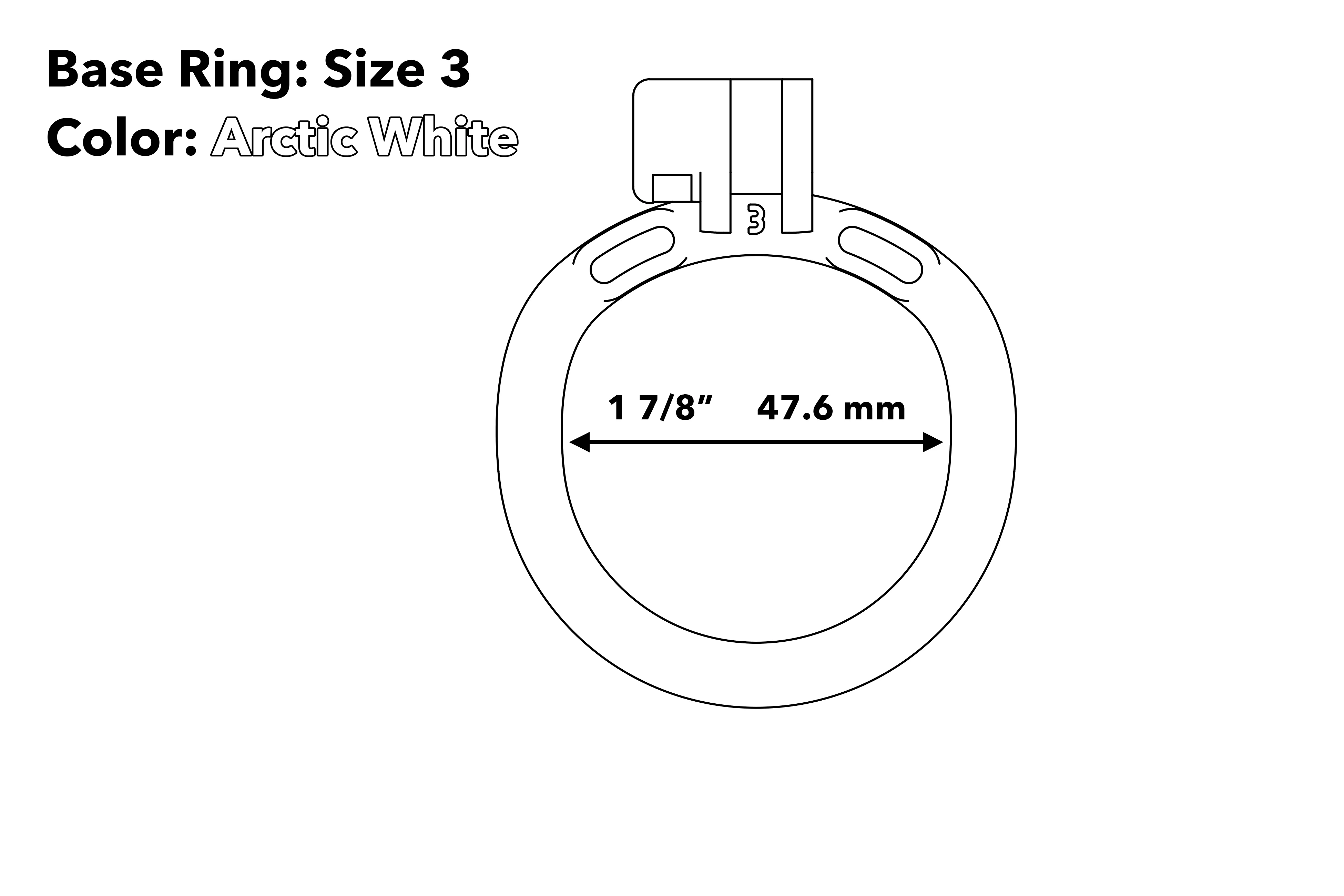 Base Ring (Arctic White) - Image 6