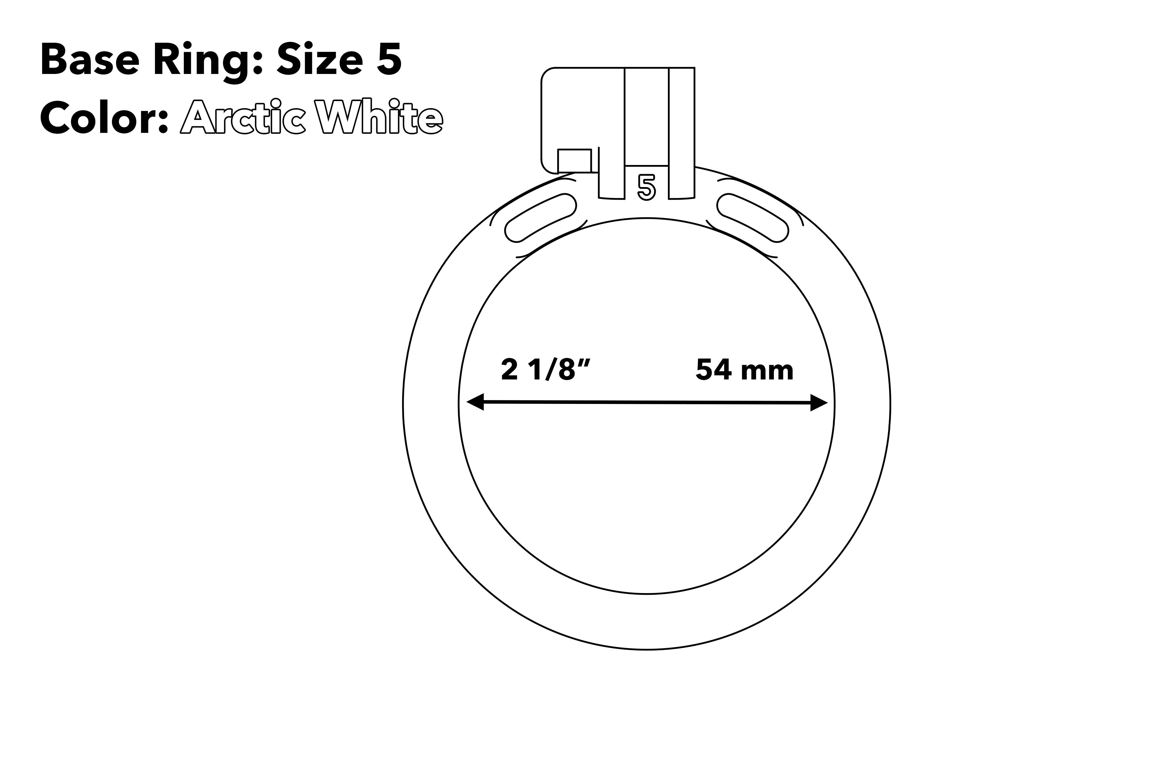 Base Ring (Arctic White) - Image 8