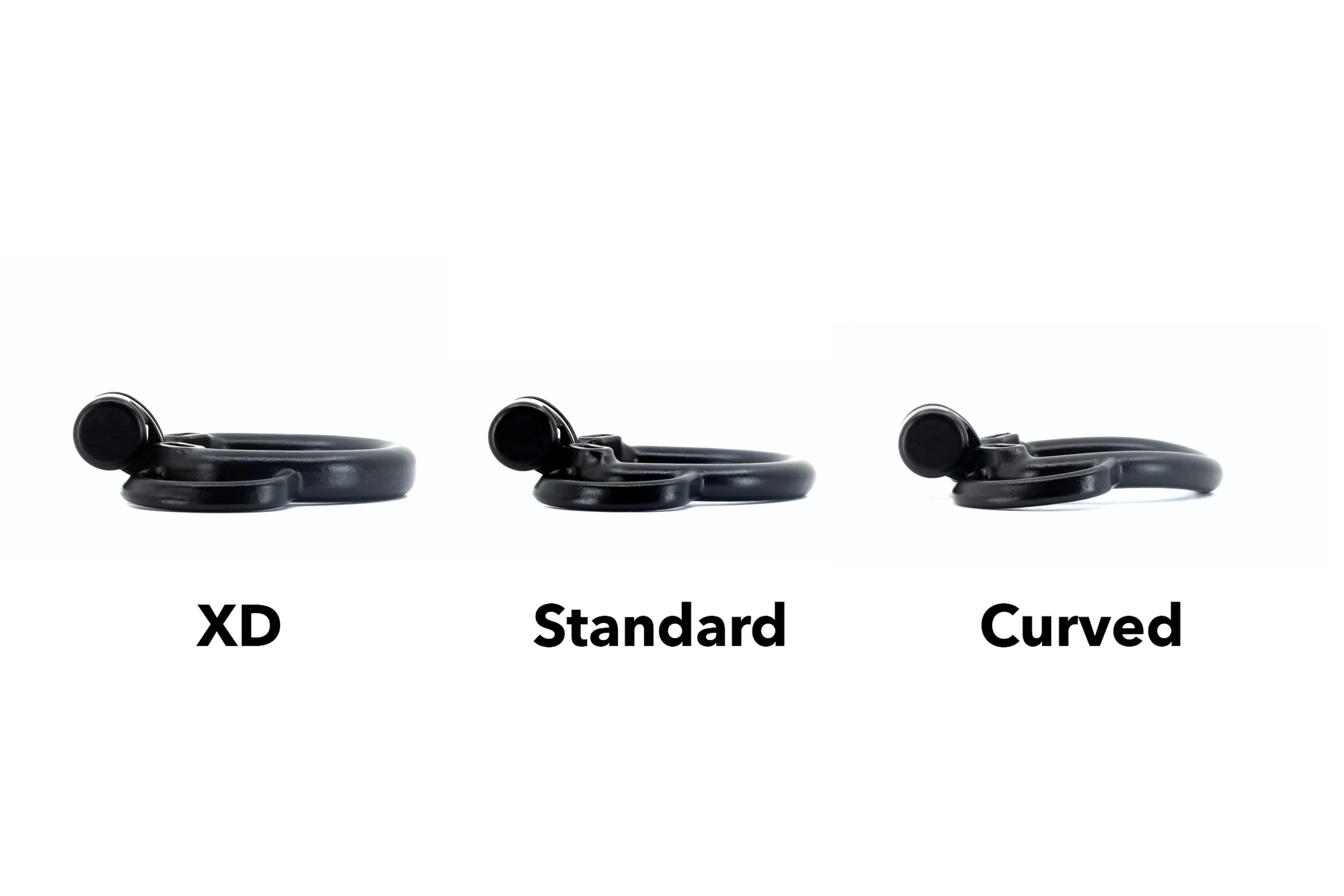 Strap Ring - Two Loops (Black) - Image 4